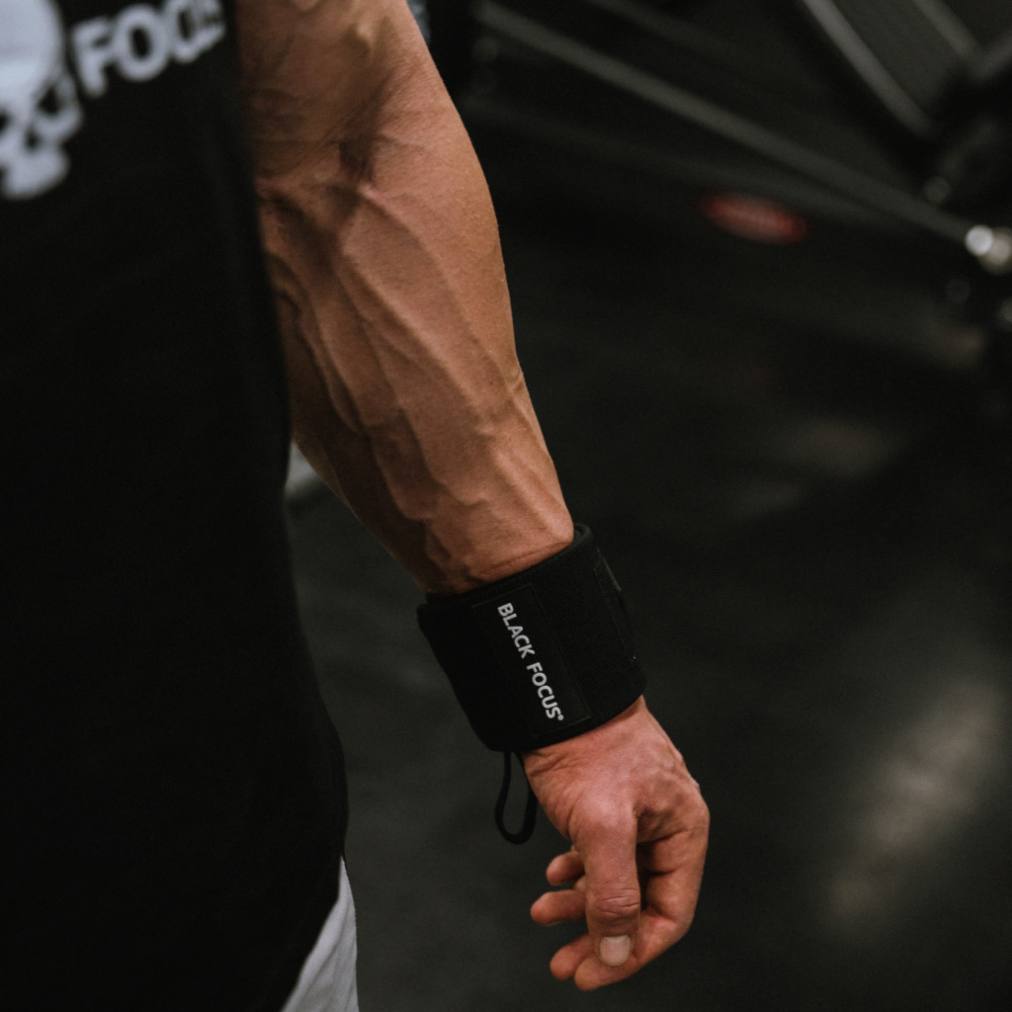Black Focus Pro Wrist Wraps