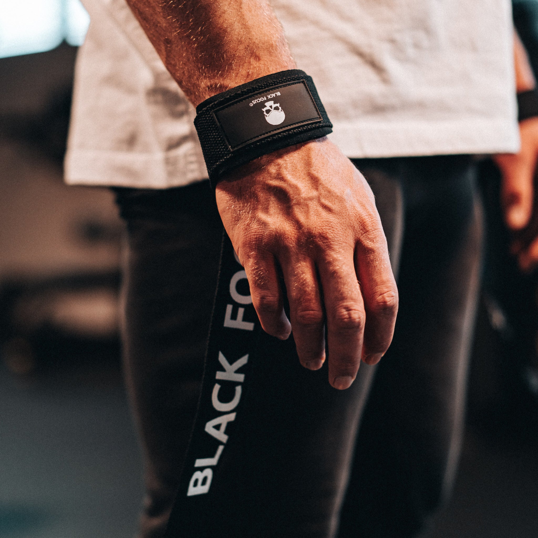 Black Focus Lifting Straps