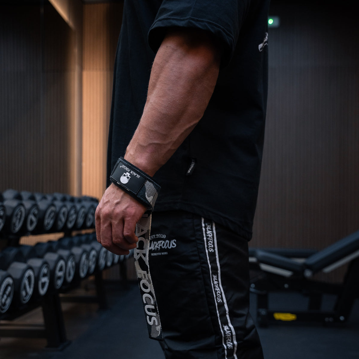 Black Focus Lifting Straps