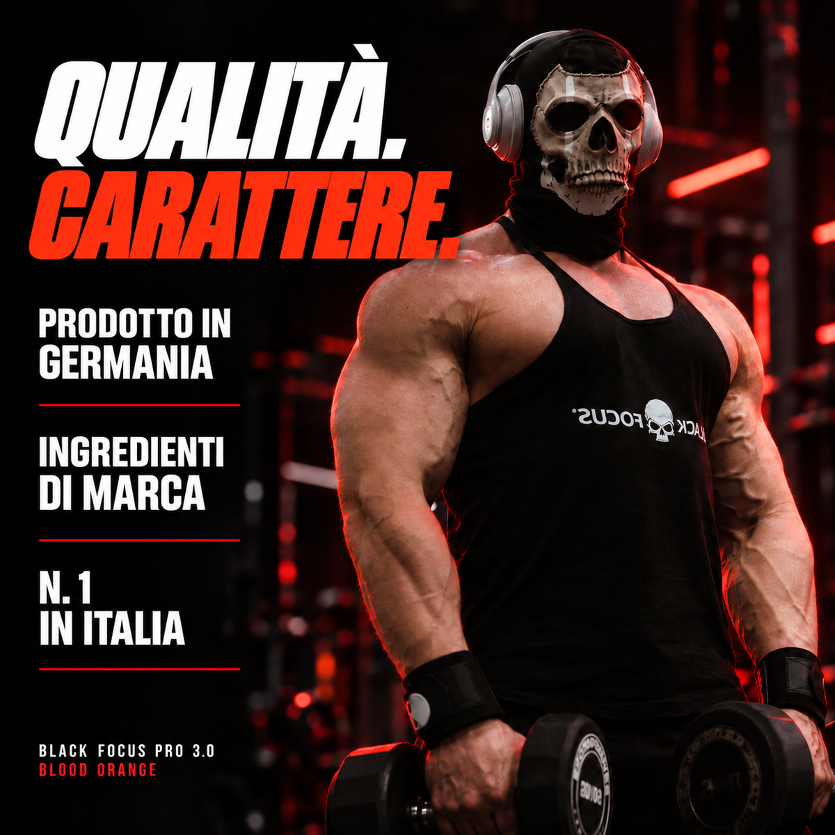 Black Focus Pro 3.0 Extreme Pre-Workout 400g