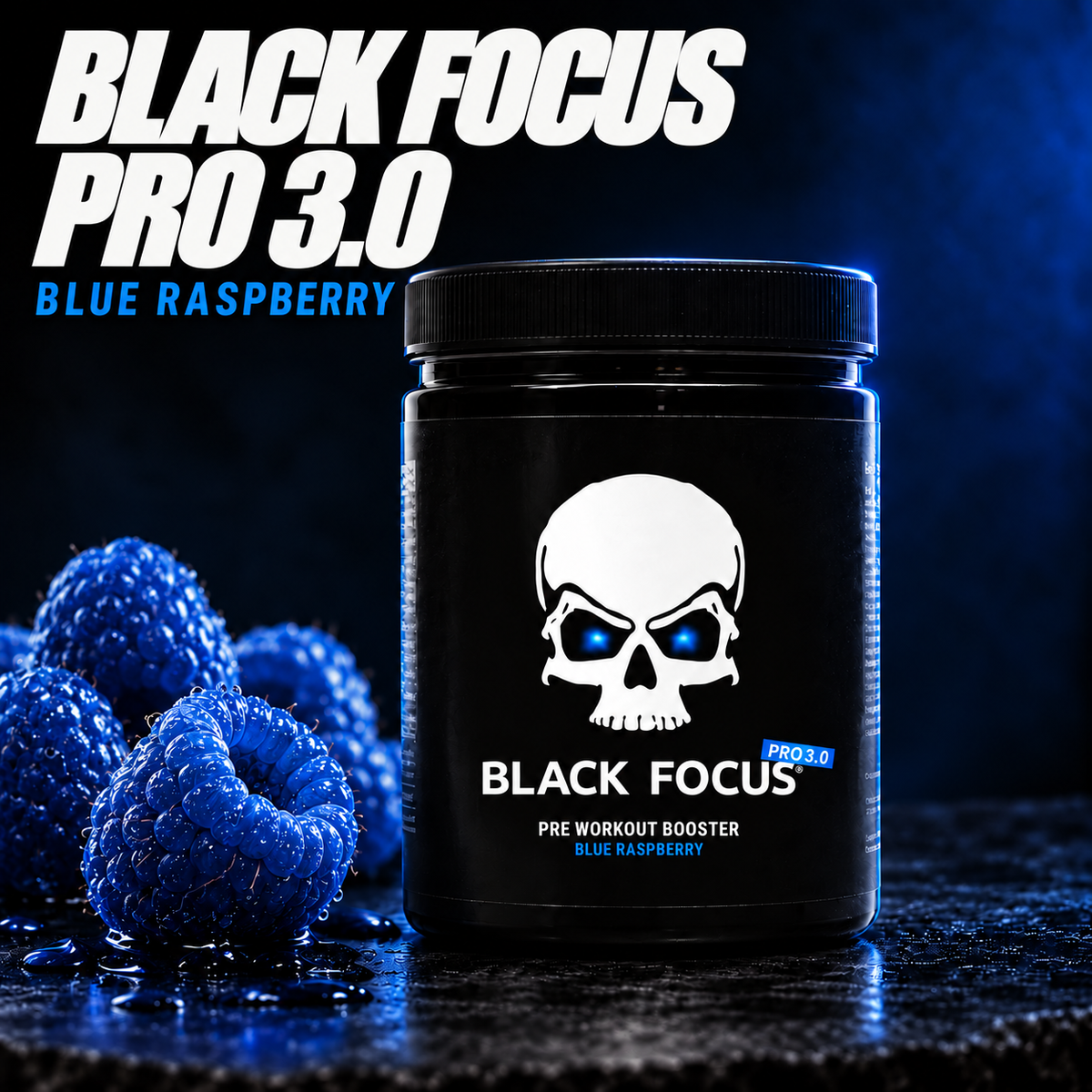 Black Focus Pro 3.0 Extreme Pre-Workout 400g