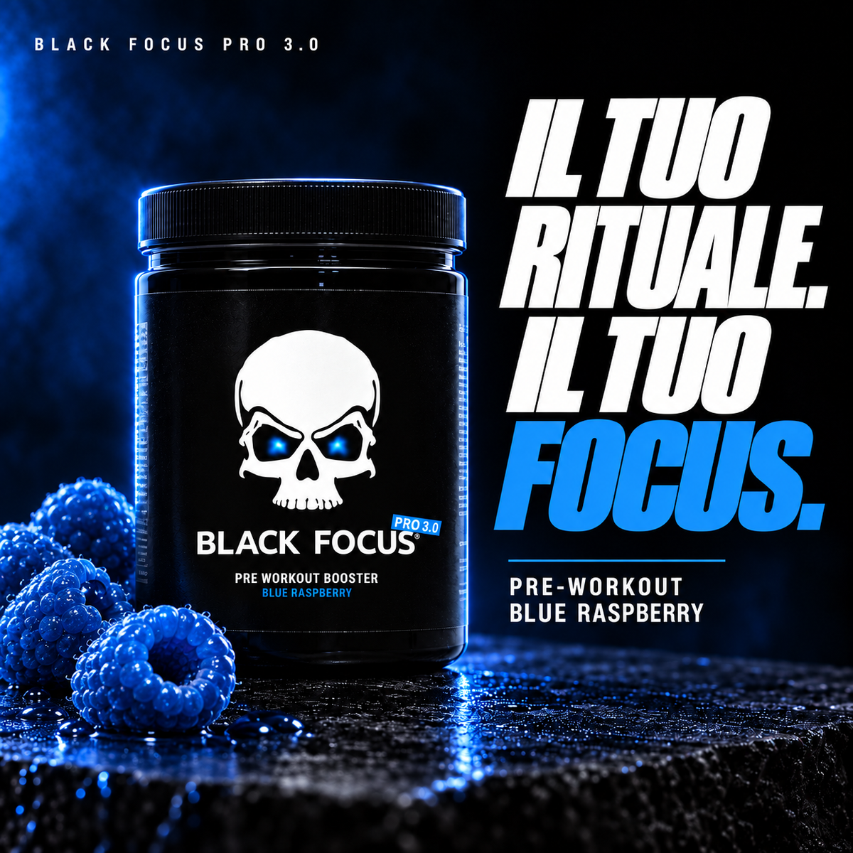 Black Focus Pro 3.0 Extreme Pre-Workout 400g