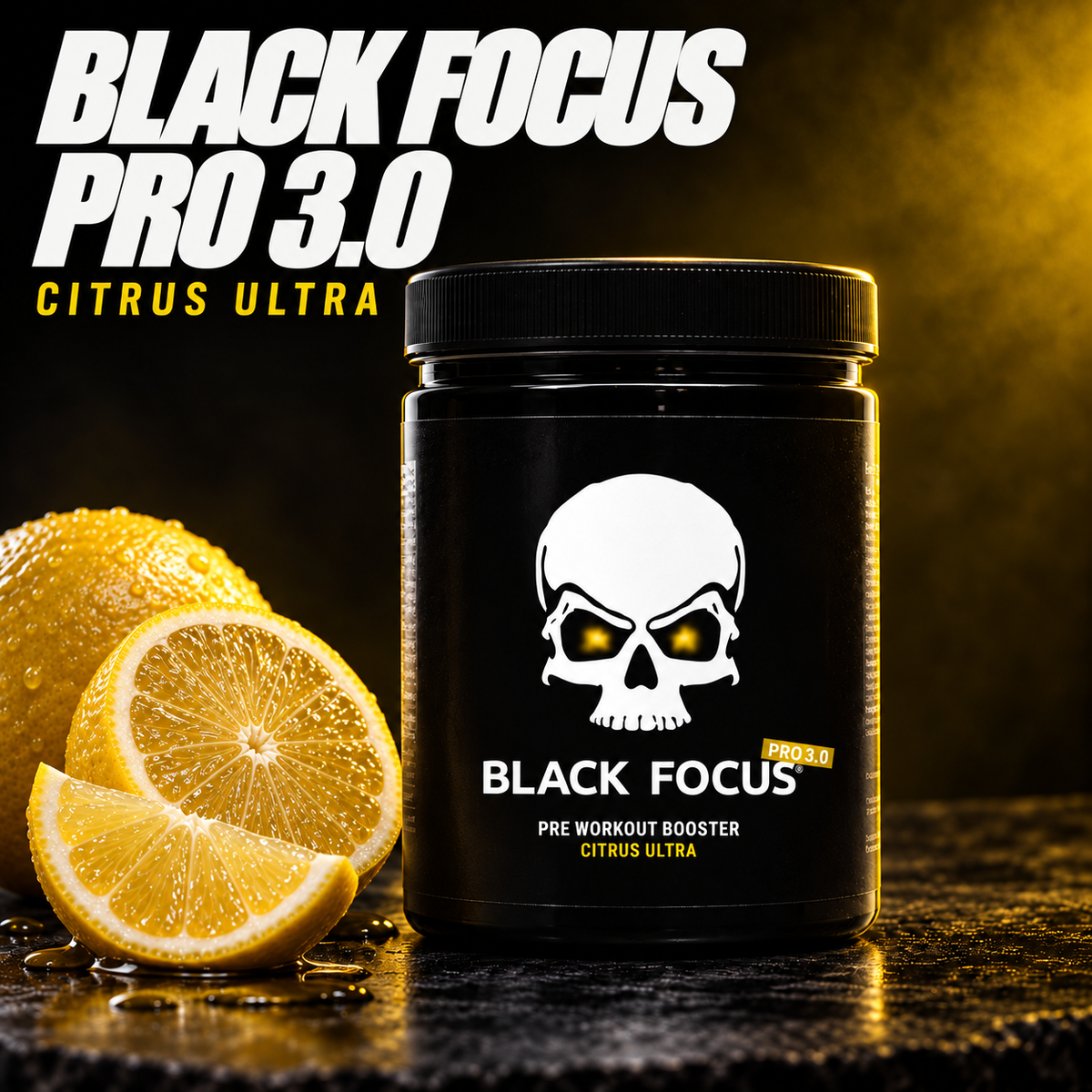 Black Focus Pro 3.0 Extreme Pre-Workout 400g