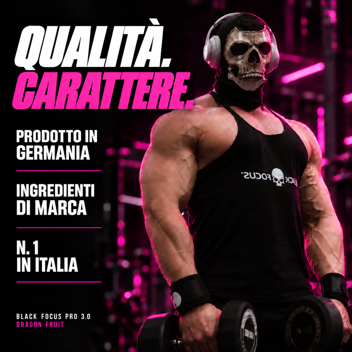 Black Focus Pro 3.0 Extreme Pre-Workout 400g