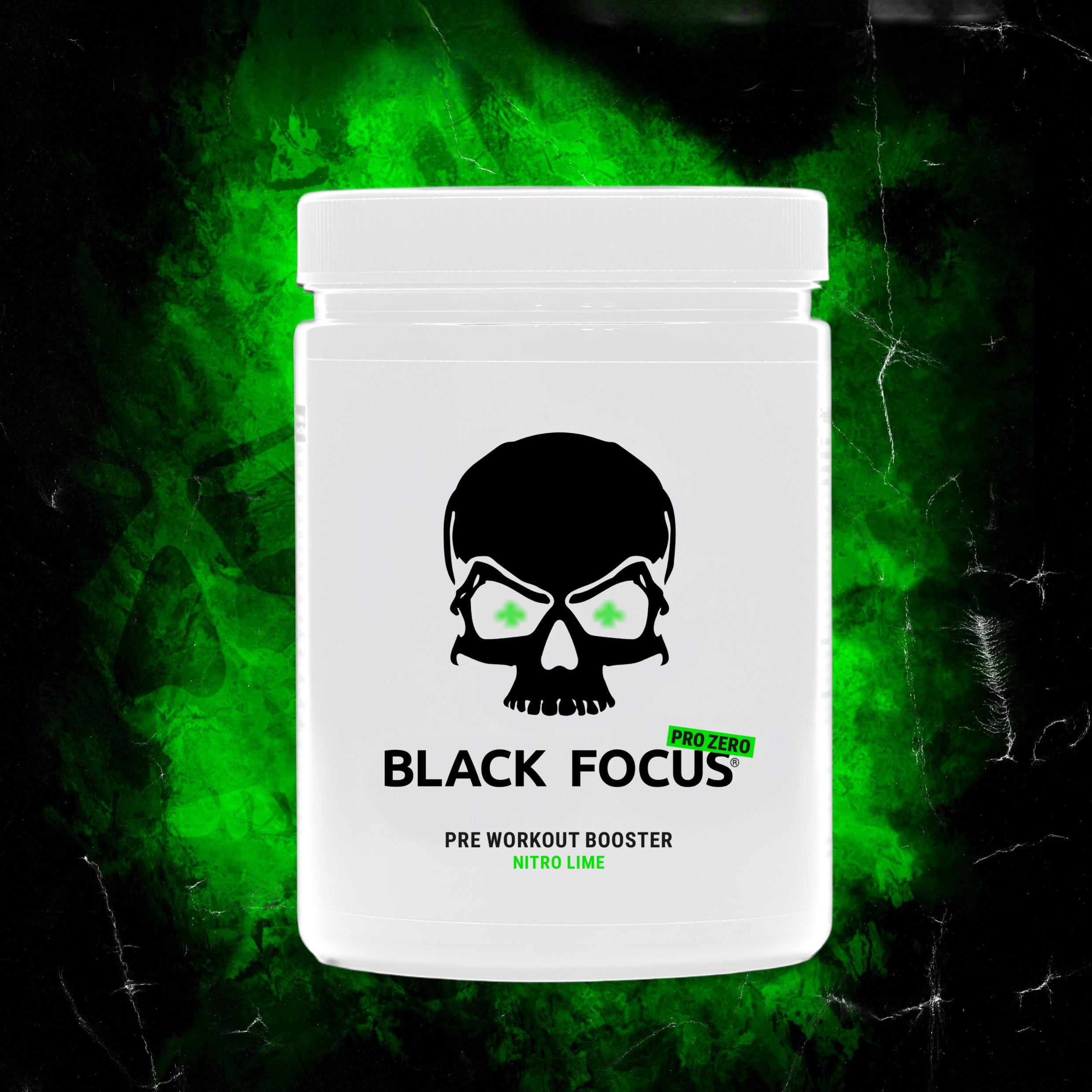 Black Focus Pro Zero Stim-Free Pre-Workout 400g