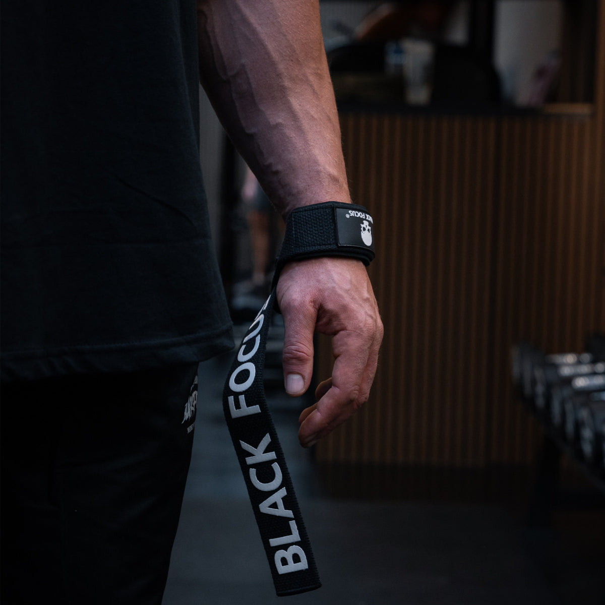 Black Focus Lifting Straps