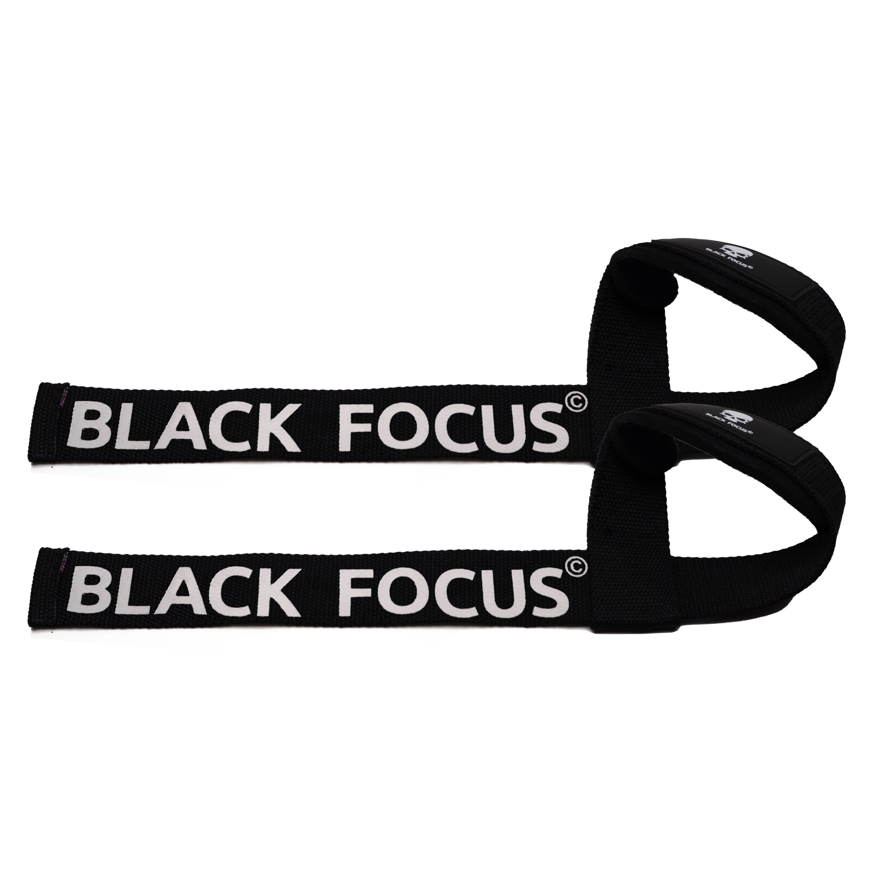 Black Focus Lifting Straps