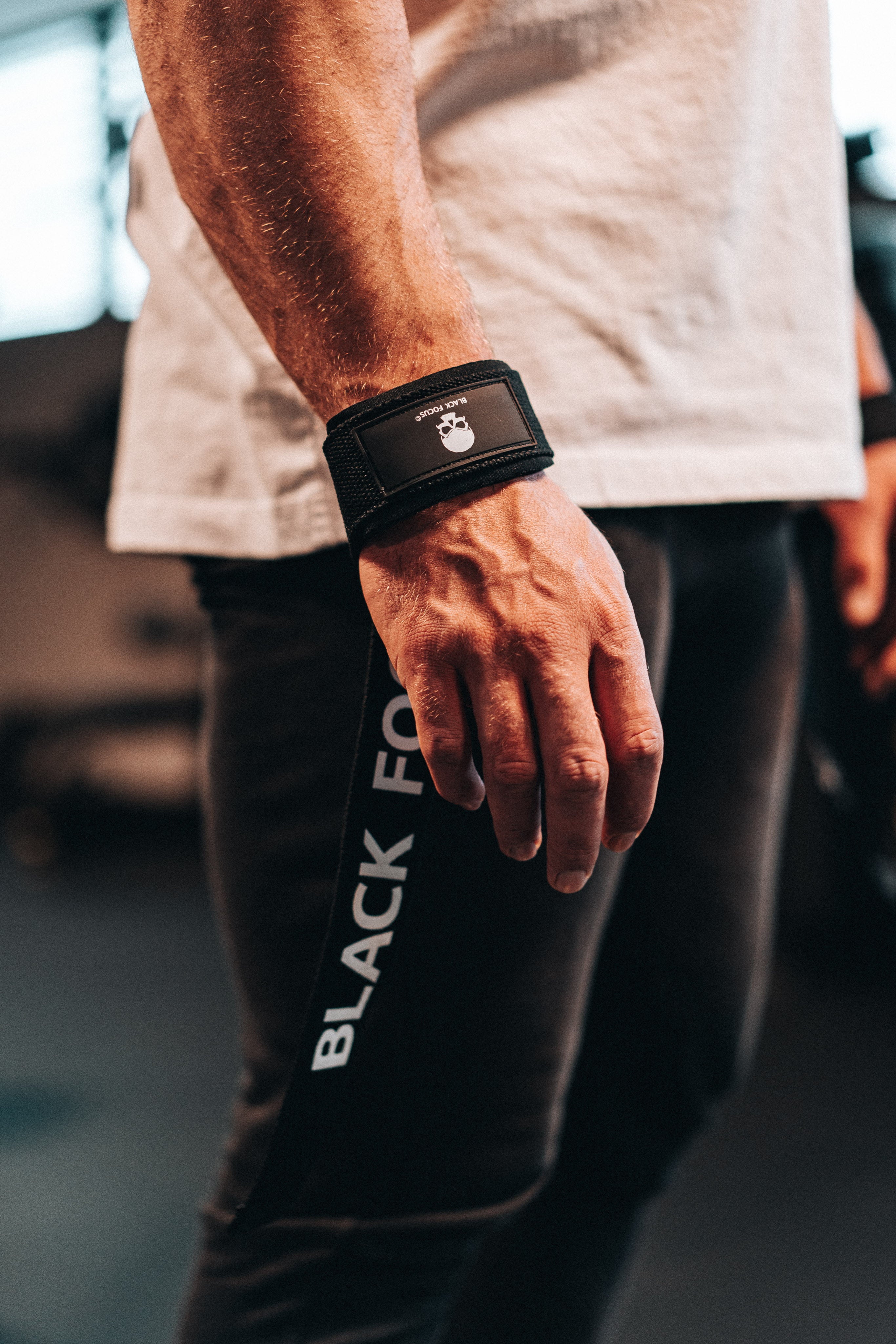 Black Focus Lifting Straps