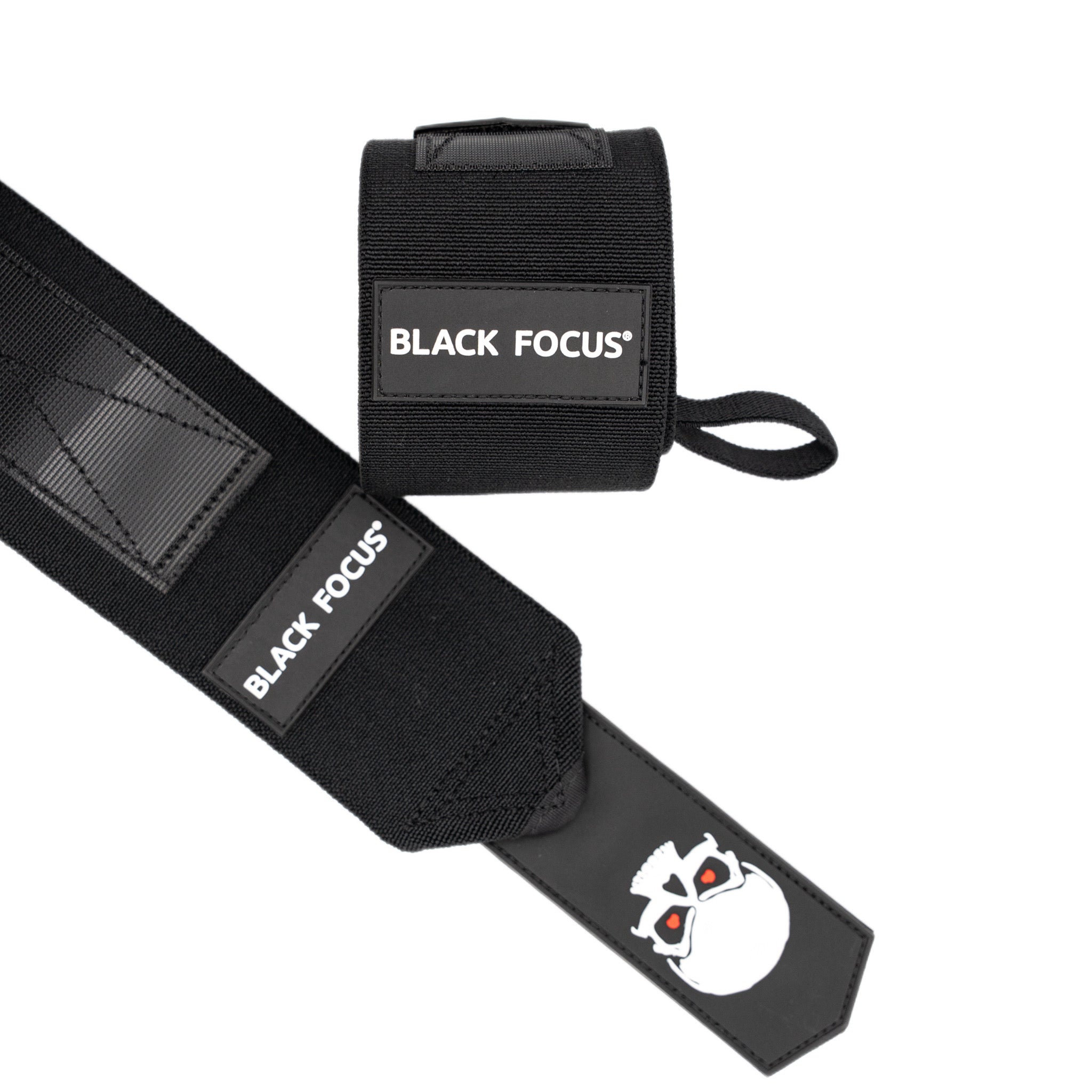 Black Focus Pro Wrist Wraps