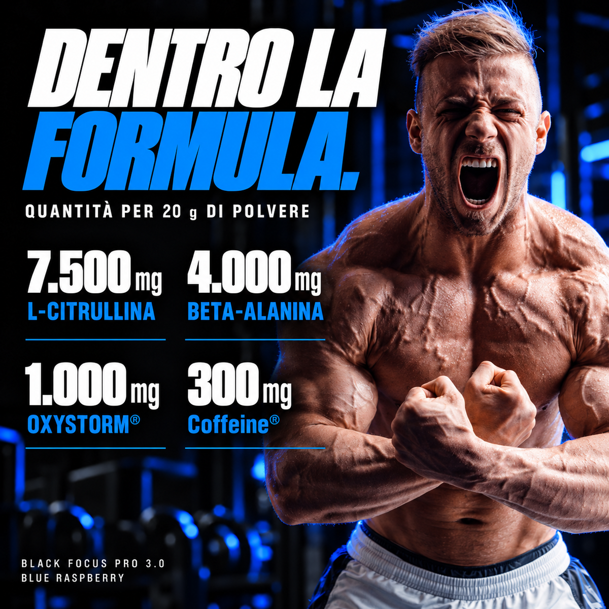 Black Focus Pro 3.0 Extreme Pre-Workout 400g