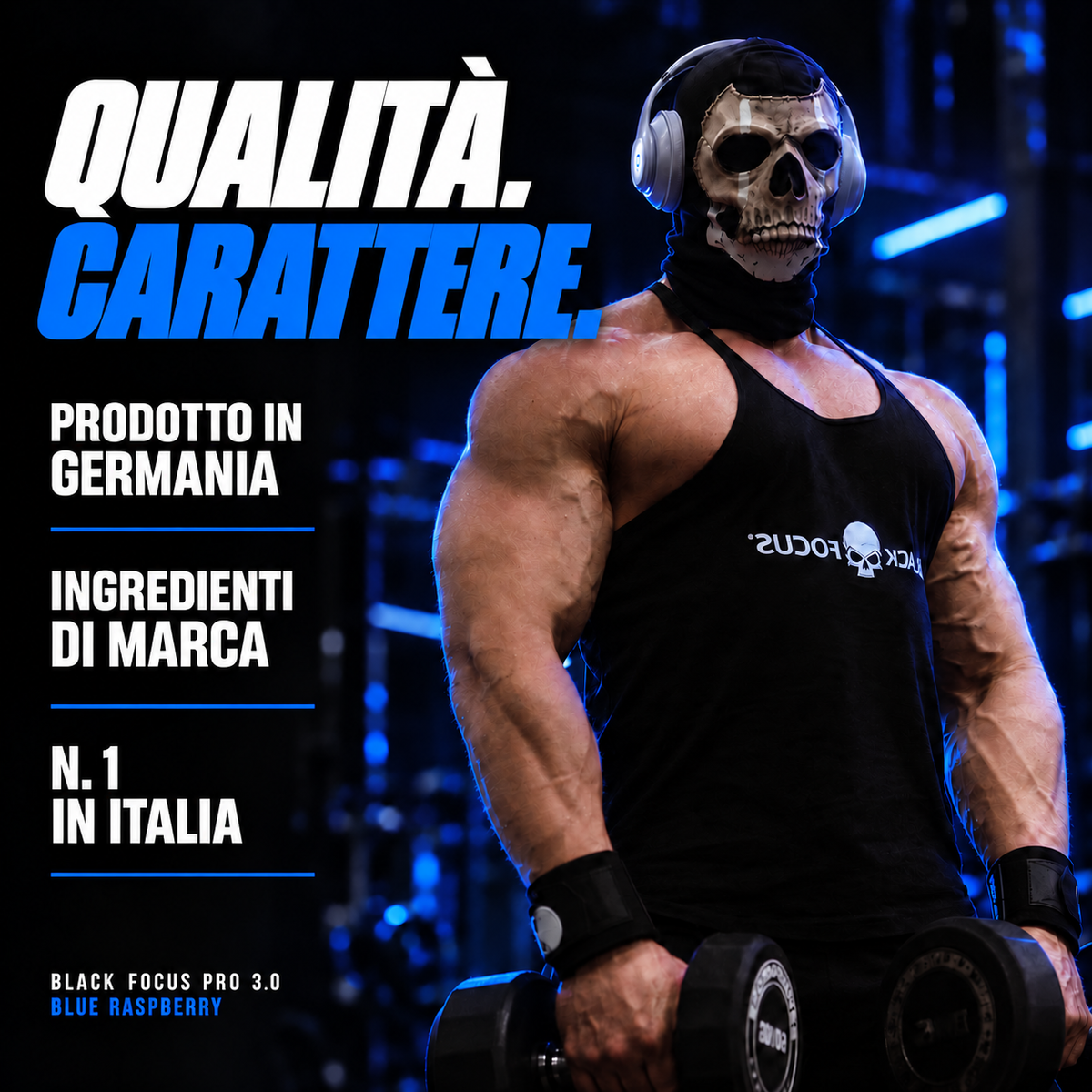 Black Focus Pro 3.0 Extreme Pre-Workout 400g