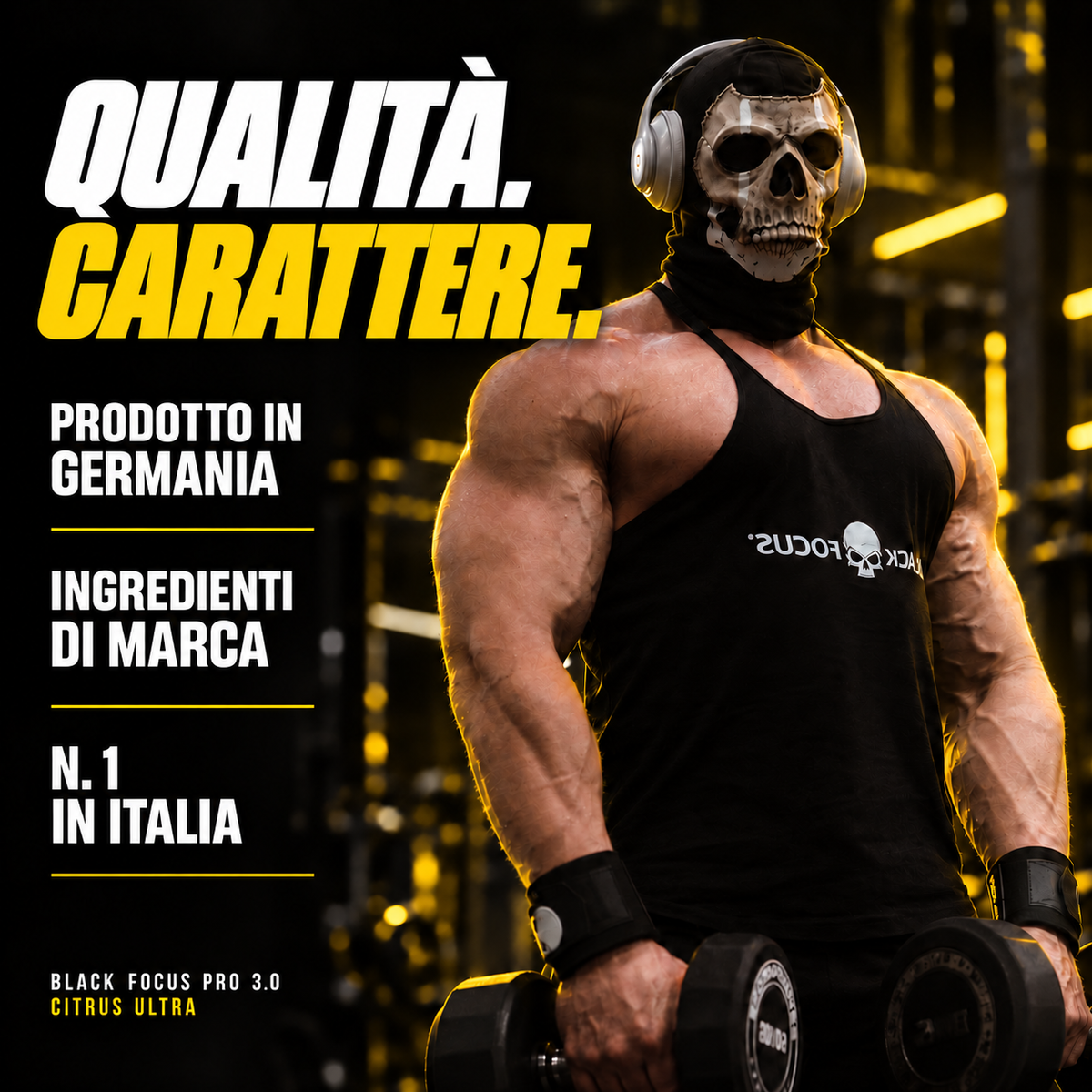 Black Focus Pro 3.0 Extreme Pre-Workout 400g