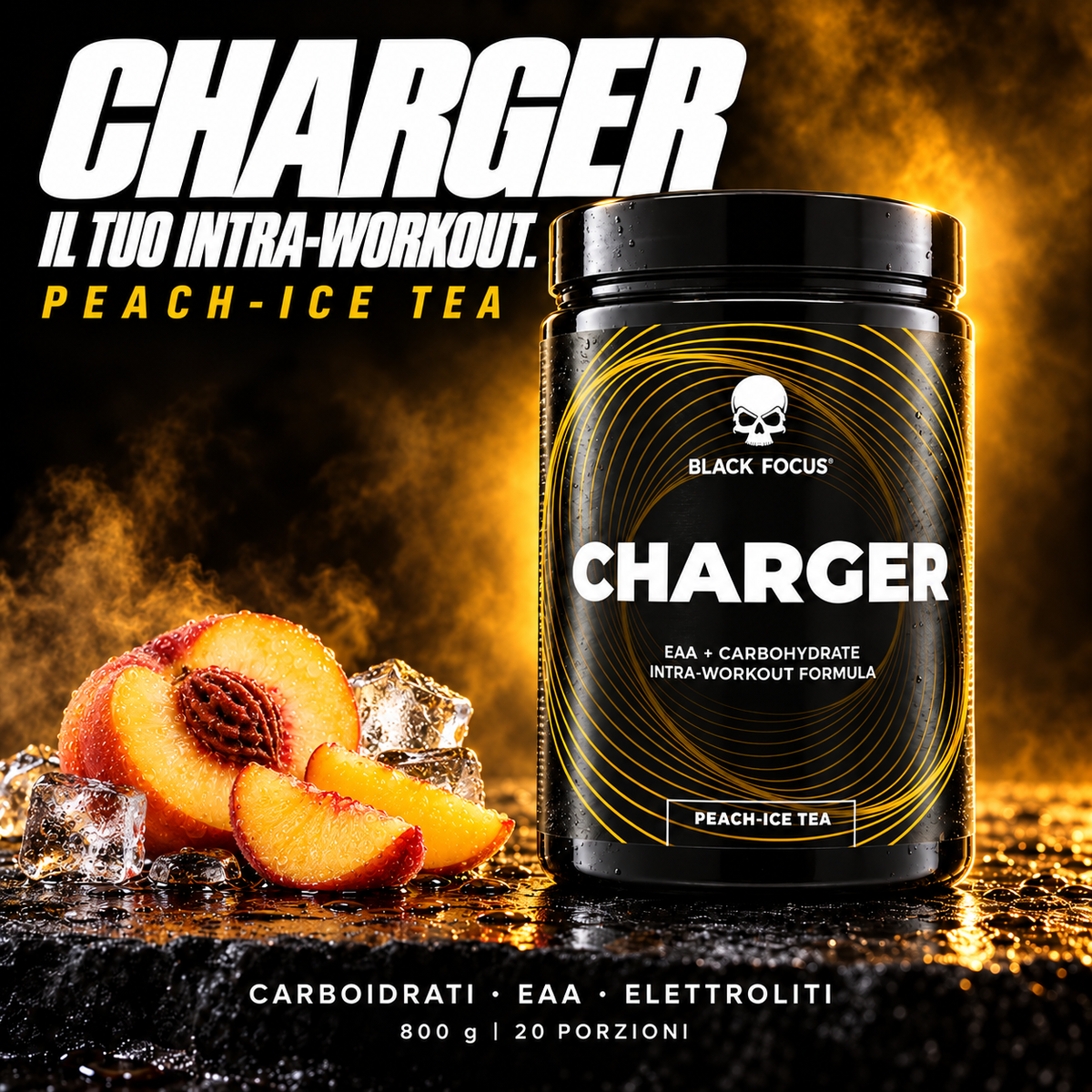 Charger EAA + Cluster Dextrin Intra-Workout 800g