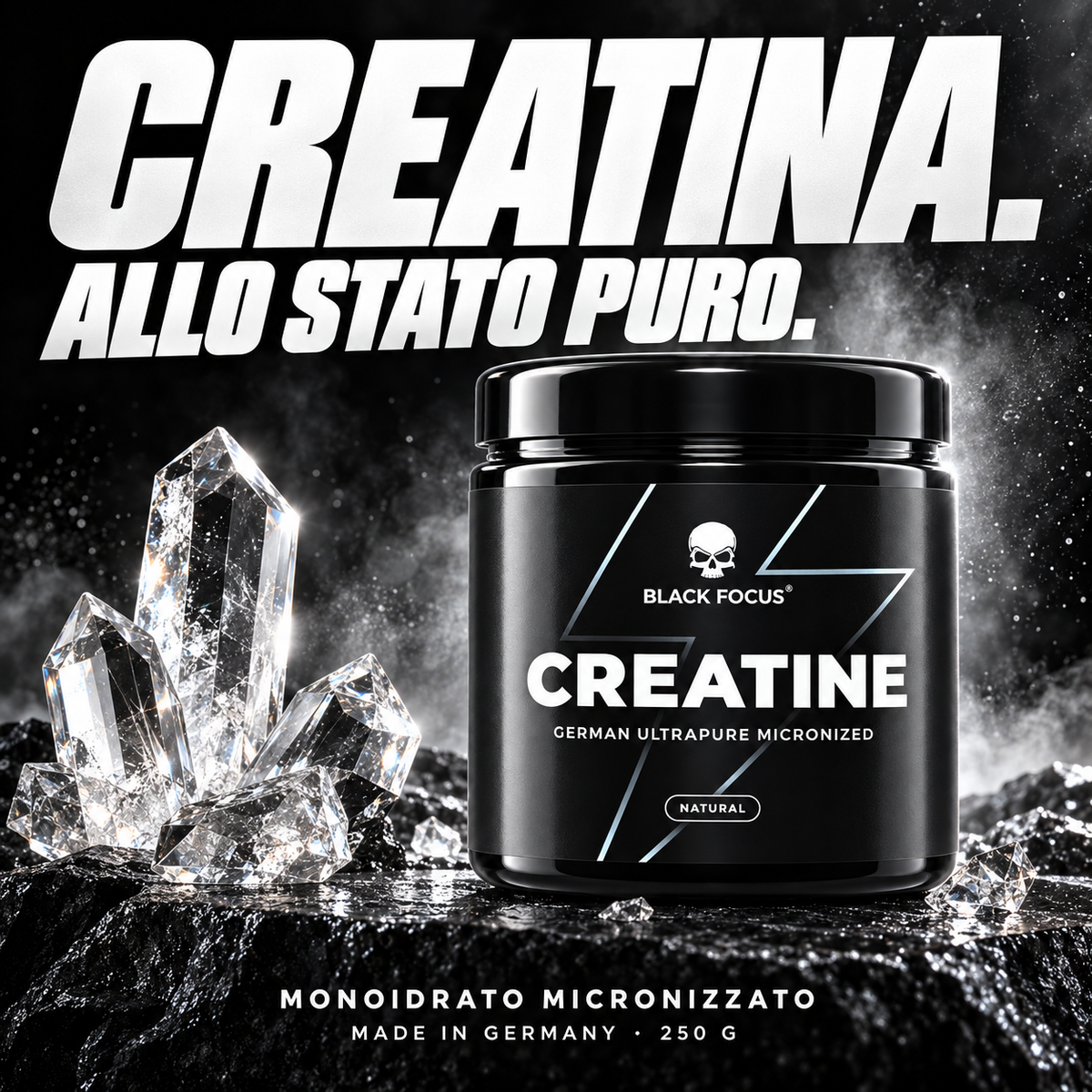 Ultrapure Micronized Creatine 250g