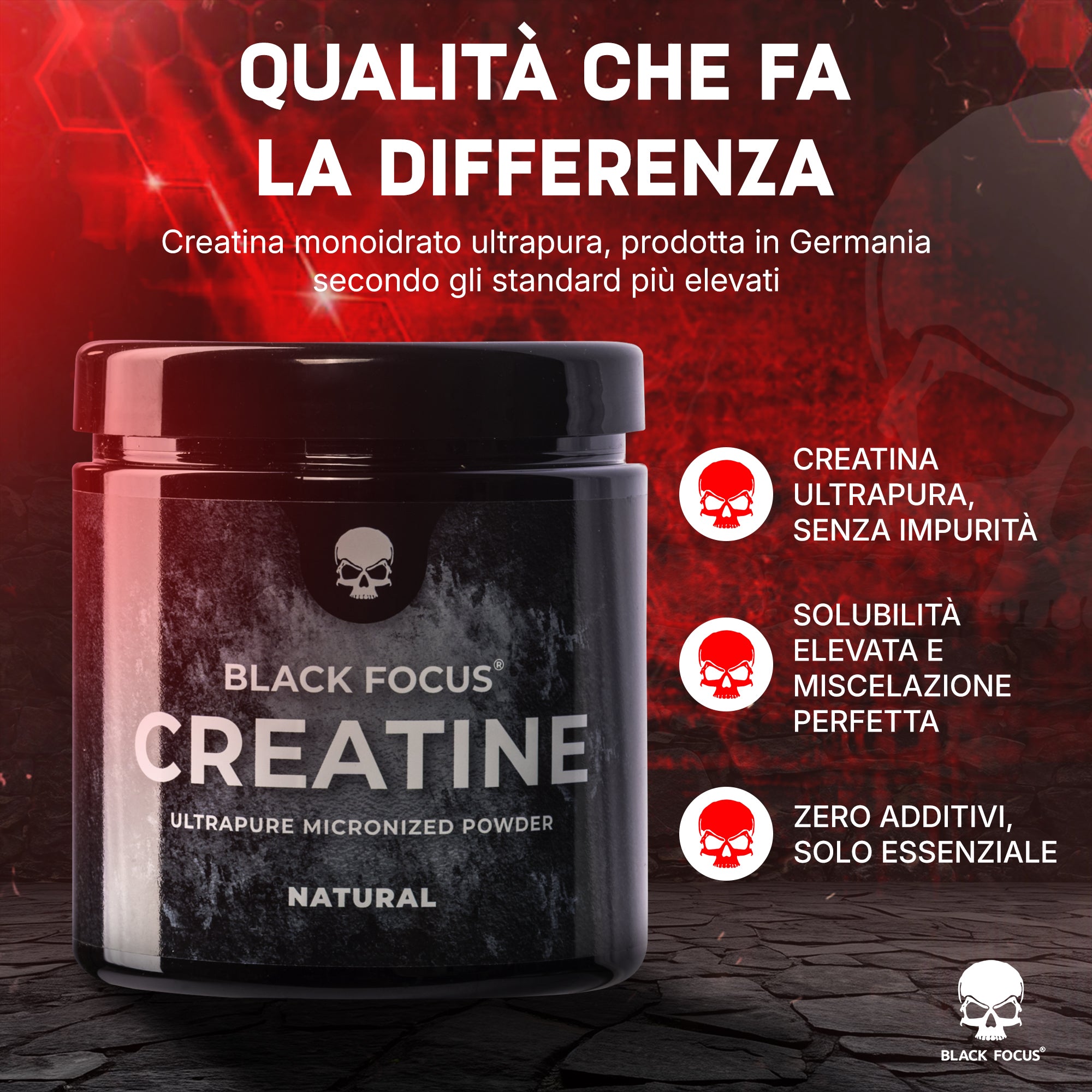 Ultrapure Micronized German Creatine 250g