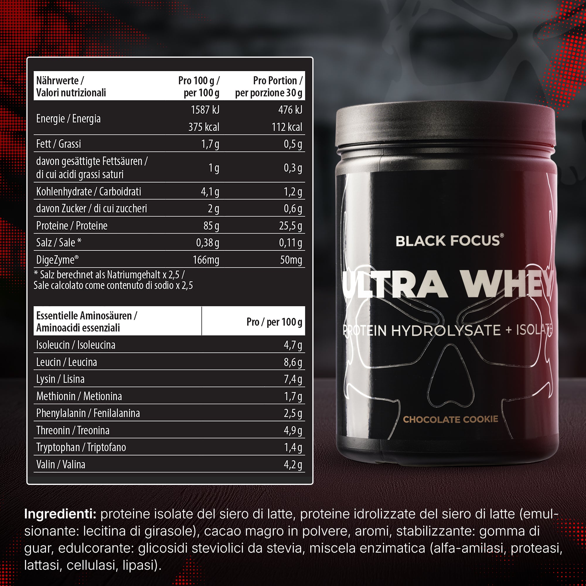 Ultra Whey Advanced Whey Protein 900g