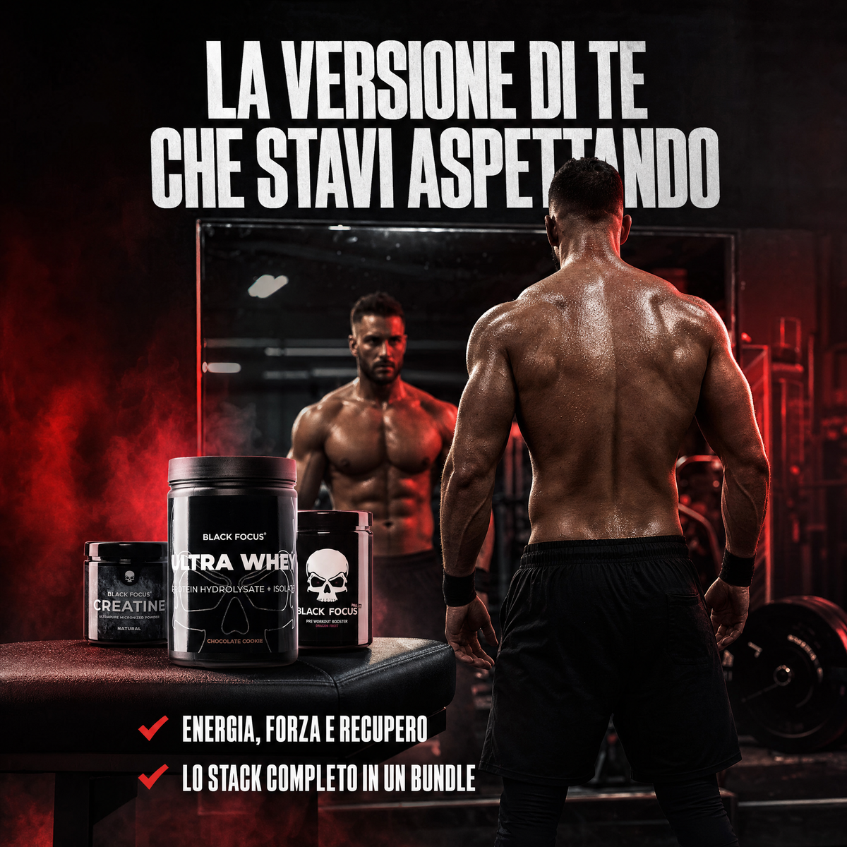 La versione di te che stavi aspettando — energia, forza e recupero con lo stack completo