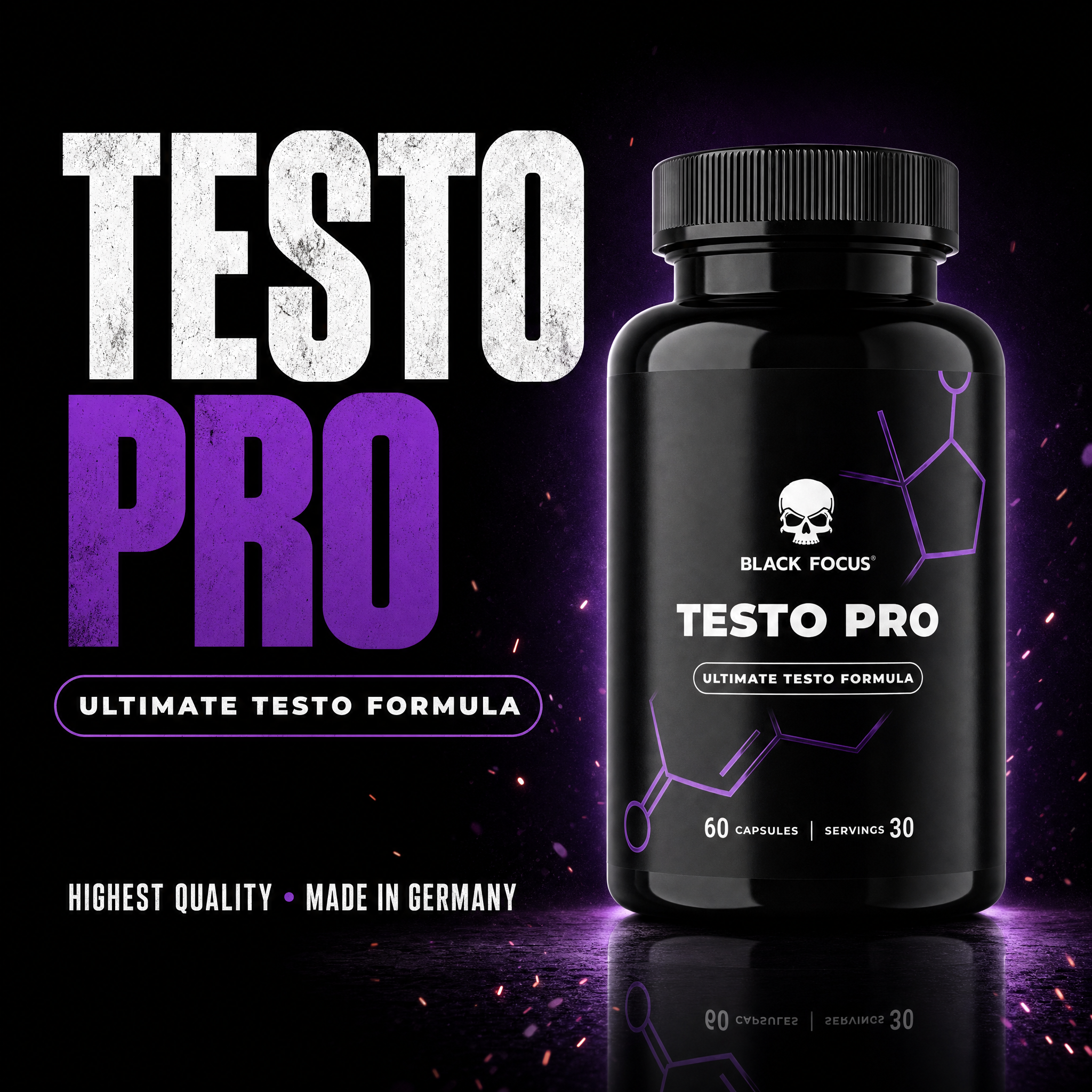 Testo Pro — Ultimate Testo Formula, made in Germany
