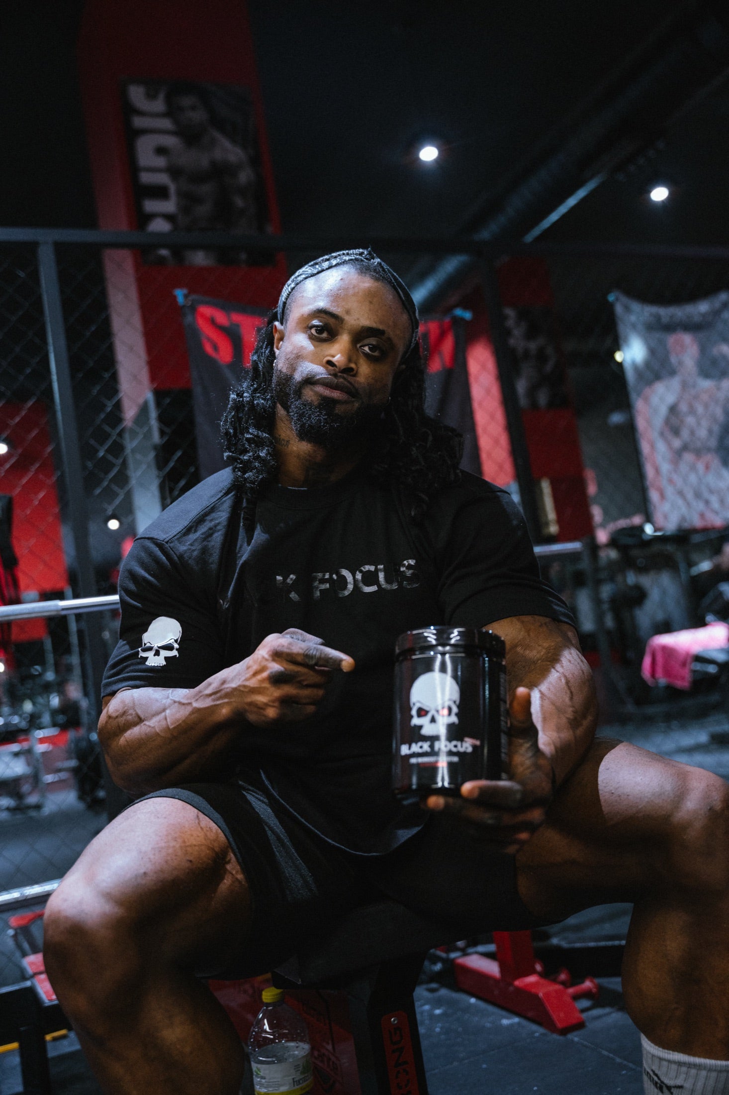 Edwin Owusu con Black Focus Pro 3.0